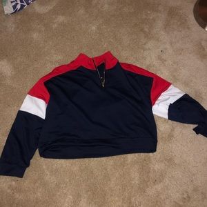 Quarter Zip Cropped